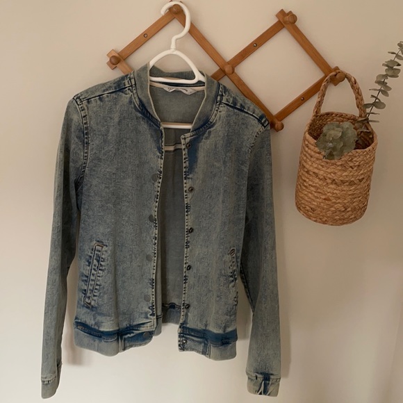 Silo Jeans | Bomber Jean Jacket - Picture 1 of 4